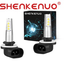 2pcs 881 Led Fogdriving Light Bulb 6000k For Ford E-350 Super Duty 2001-2007
