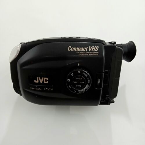 JVC GR-AX730U VHS-C Video Compact VHS Camcorder W/ Battery Untested - Afbeelding 1 van 7
