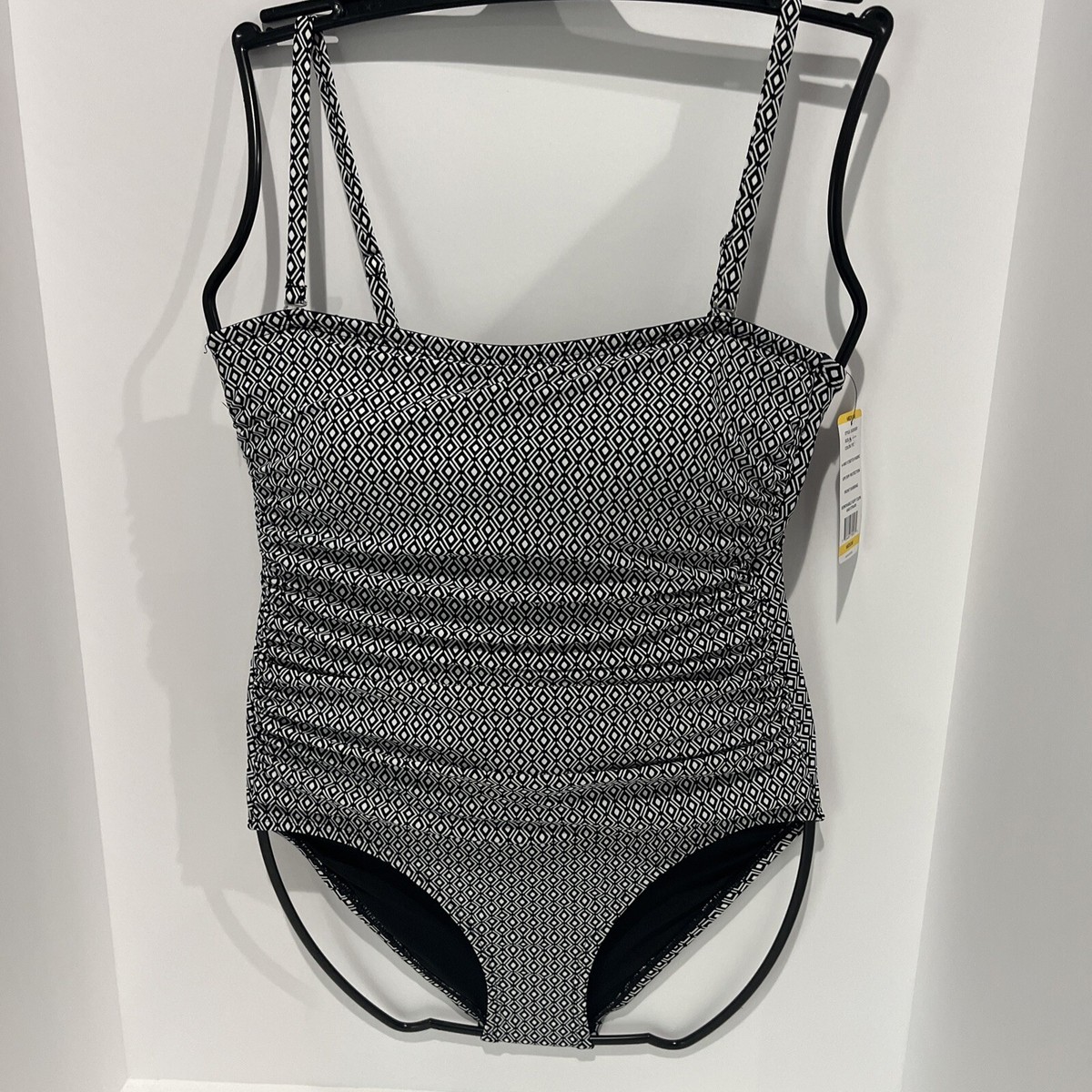 ワンピース DKNY Women's One Piece Bandeau Maillot Swimsuit | eBay