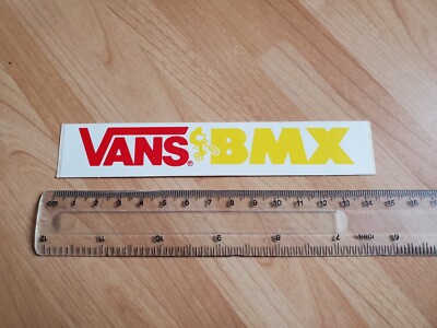 Vans Oldschool Sticker Aufkleber BMX Skate New Old Stock