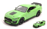 Maisto 1/24 Ford Mustang Shelby GT500 2020 GrÜN Statisches Modell Diecast