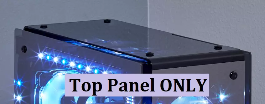 Corsair Top Tempered Glass Panel for Crystal 570X Case, Mirror Black CC-8900234