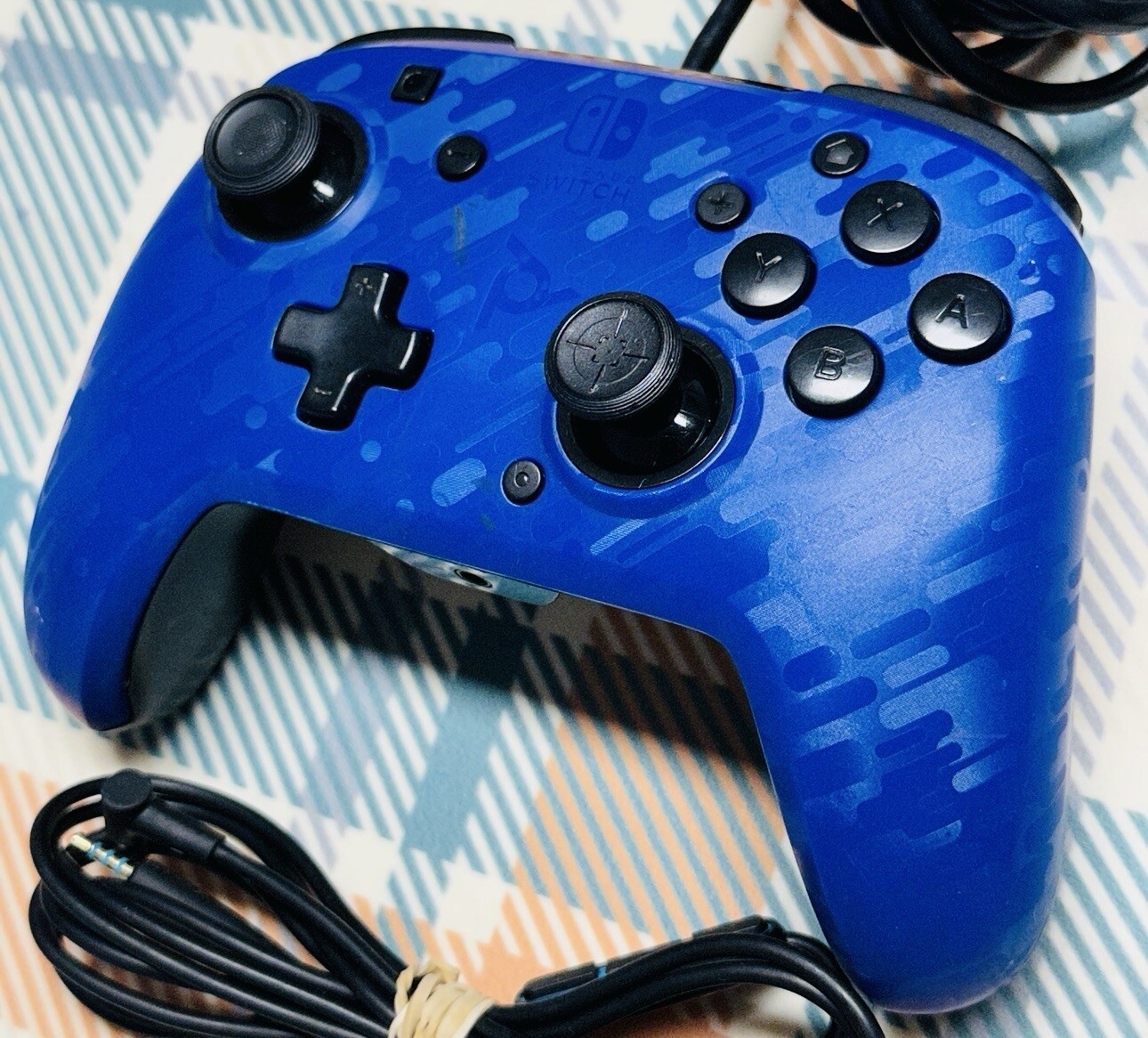 Blue Camo Pdp Faceoff Deluxe Pdp Blue Camo Faceoff Deluxe Wired