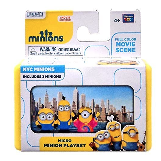 ち*う様 minion Illumination Entertainment Micro Minion Playset - NYC Minions | eBay