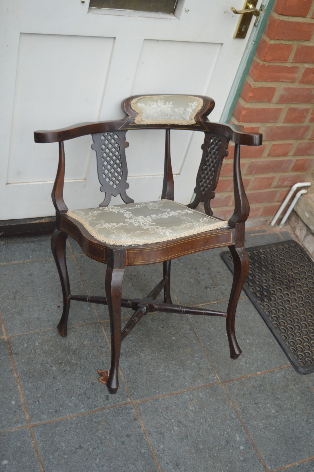 Antique corner chair eBay