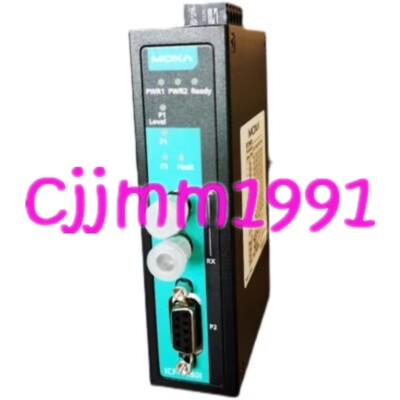 1PC new MOXA ICF-1180I-S-ST-T fiber optic converter #LM