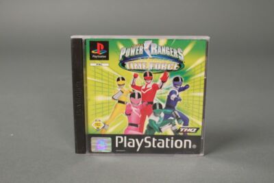 Sabans Power Rangers Time Force Playstation 1 PS1 Multi Player Climax THQ