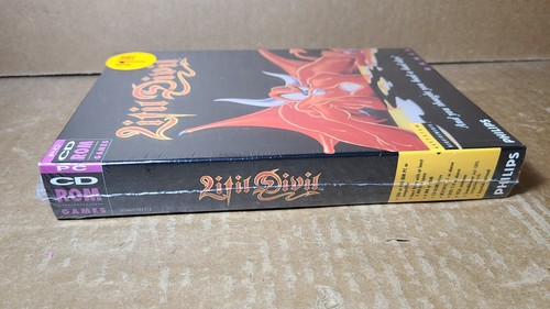 Vtg 1994 Litil Divil Philips PC CD Rom Brand New Factory Sealed - Picture 2 of 6