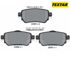 Bremsbelagsatz, Scheibenbremse TEXTAR 2596501 für Nissan