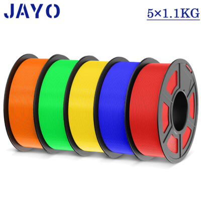 JAYO 5KG PLA+ 3D Drucker Filament 1,75mm Nicht spröde Rot Blau Grün Orange Gelb