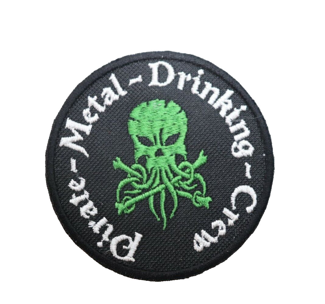 Parche Alestorm Pulpo Calavera Pirata Escocés Poder Folclórico Banda de Heavy Metal