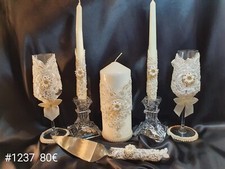 Wedding Glasses Cake Holder Unit Candles Wedding Gift Wedding Accessories