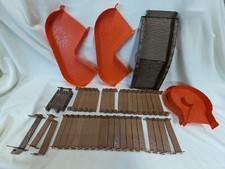 Vintage Schaper Stomper 4x4s Wild Country Set  Track Bridges Ramps  No Trucks