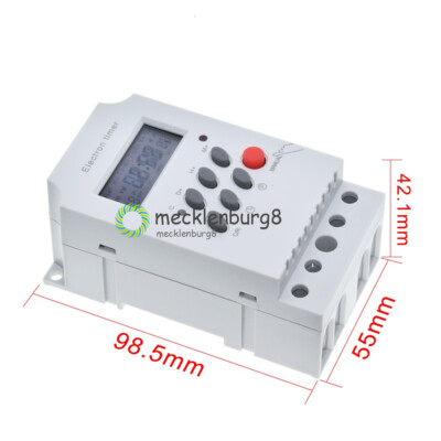 1PCS KG316T AC 220V 50HZ/60HZ 25A Din Rail Digital Timer Switch New