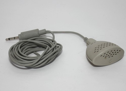 Vintage APPLE MAC MACINTOSH Wired Computer Plain Talk Microphone - 590-0670 - Photo 2/7