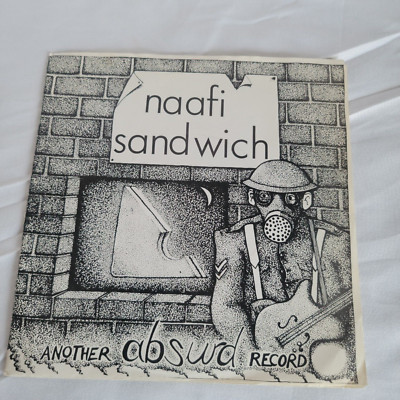 RARE PRIVATE PUNK 45 Naafi Sandwich  1979 new wave experimental KBD