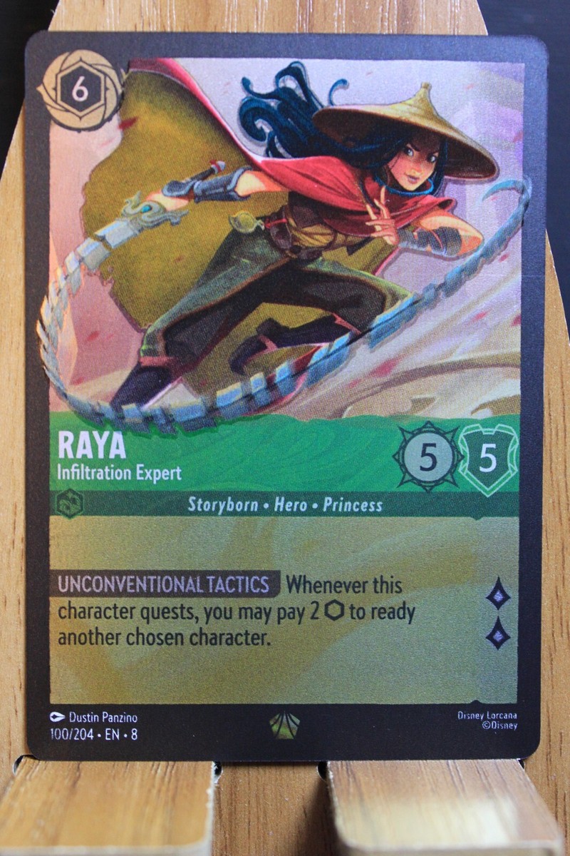Lorcana: Raya - Infiltration Expert LEGENDARY FOIL! | eBay