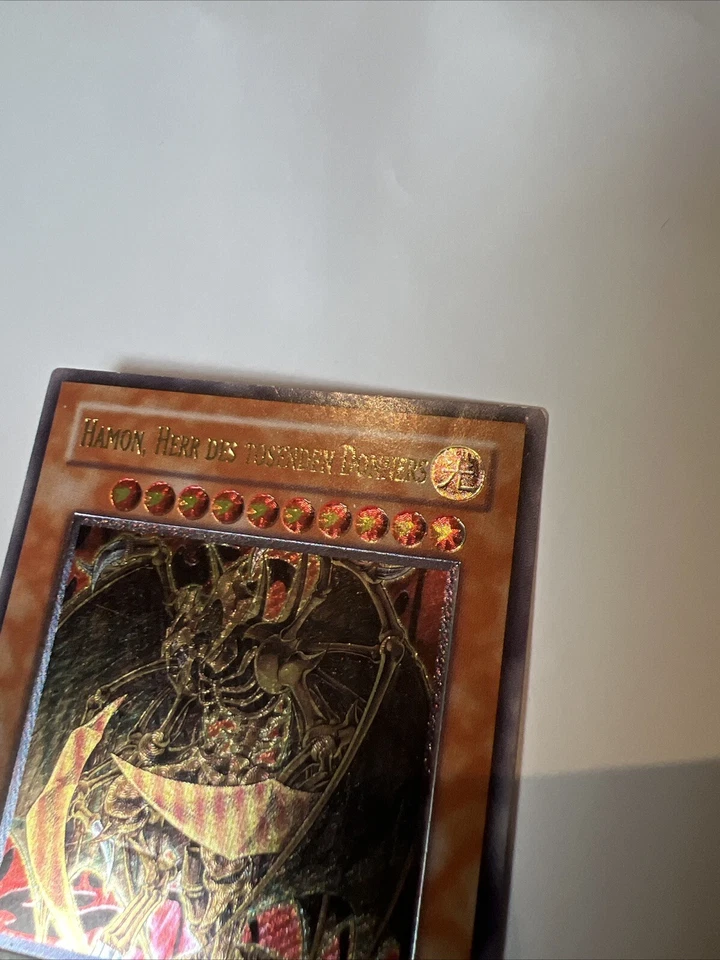 Yugioh HAMON, HERR DES TOSENDEN DONNERS , soi-de002 ULTIMATE Rare 1st - Bild 4 von 4