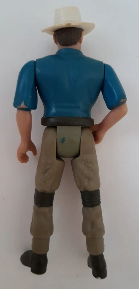 1993 Dr Alan Grant 4.5" Kenner Hasbro Series 1 Action Figure Jurassic Park - Imagen 4 de 4