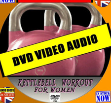 KETTLEBELL FITNESS WORKOUT FOR WOMEN STEP BY STEP EXERCISE ROUTINE VIDEO DVD NEW