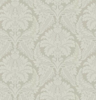 10 Rolls Zoffany Malmaison, Color: Linen, Damask Wallpaper