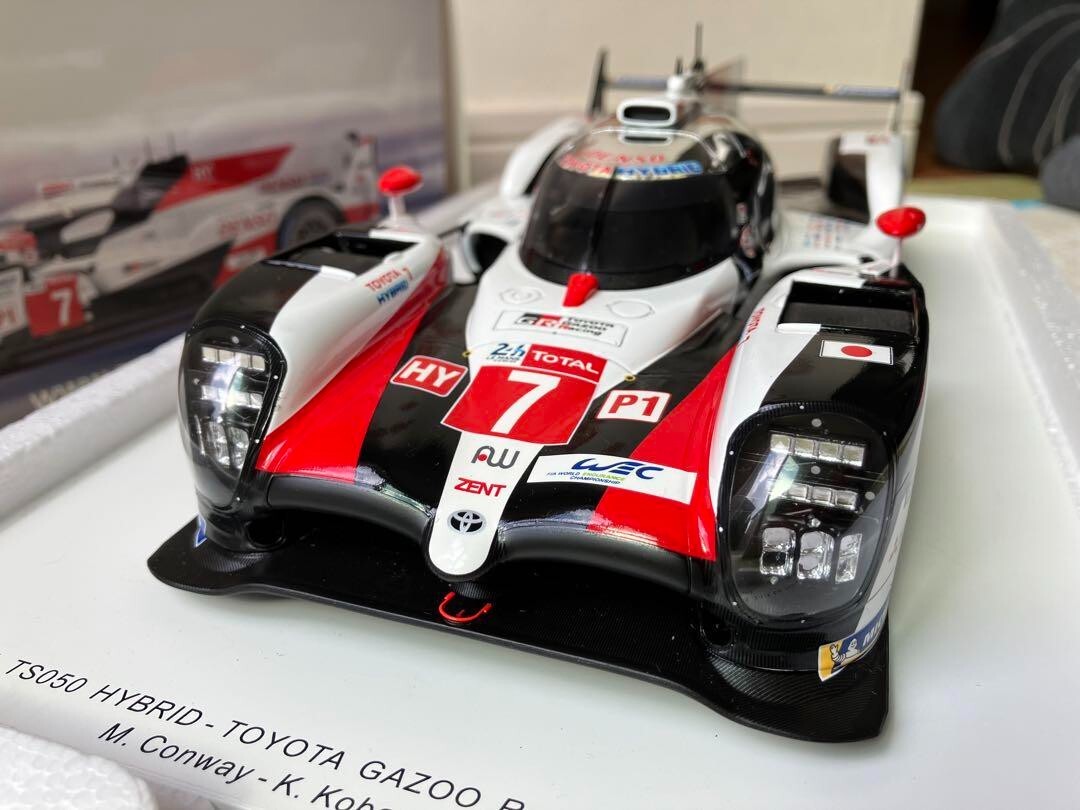 1/18 Spark Toyota TS050 Hybrid Gazoo Racing Le Mans 24H 2019