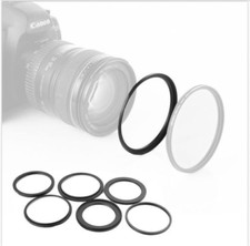 30.5mm-52mm 30.5mm to 52mm step up Filter Ring Adapter Black