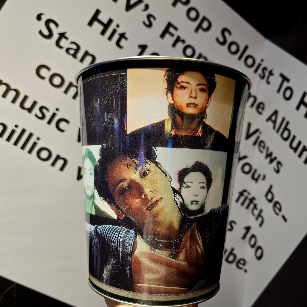 BTS JUNG KOOK I AM STILL Program Book, Tin Bucket & Cold Cup