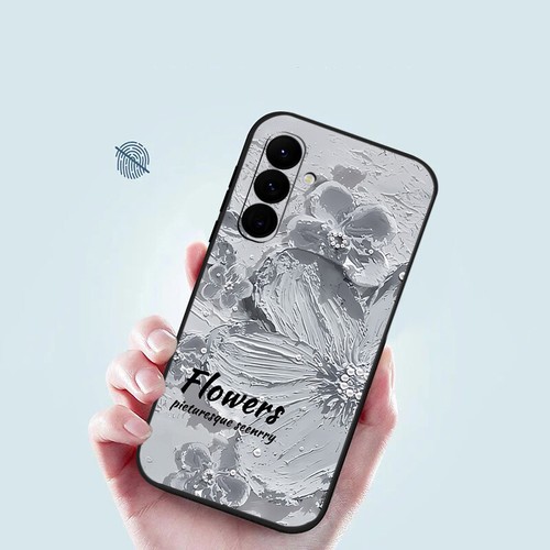 Housse Coque Étui Pour Samsung S24 Ultra S23 FE S22 A15 A55 Fleur Souple Cover - Photo 2 sur 15