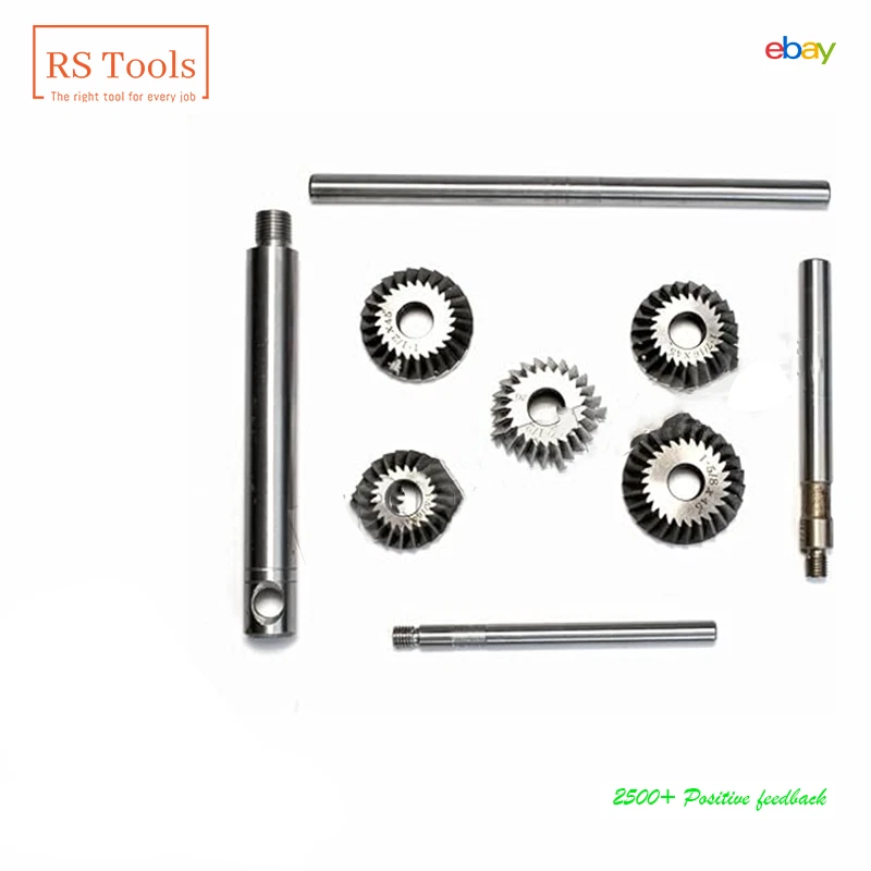 Ventilsitzfräser Satz für Oldtimer und Motorräder 10 Messern + Führungen RSTOOLS - Bild 2 von 4