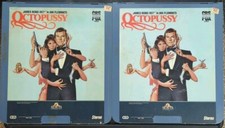 Octopussy James Bond 007 CED VideoDisc Part 1 and 2 CBS FOX