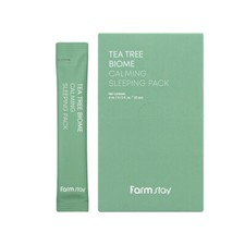  FARM STAY Tea Tree Biome Calming Sleeping Pack - 1pack 20pcs / Free Gift
