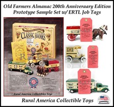 OLD FARMERS ALMANAC 200th ANNIVERSARY EDITION by ERTL  MAKE OFFER 