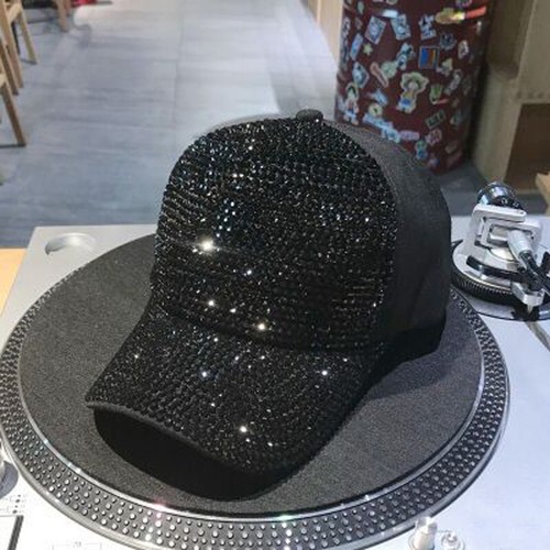 Glitter Bling Rhinestone Sequins Sparkly Ponytail Baseball Cap Casual Hat Women - Picture 9 of 19