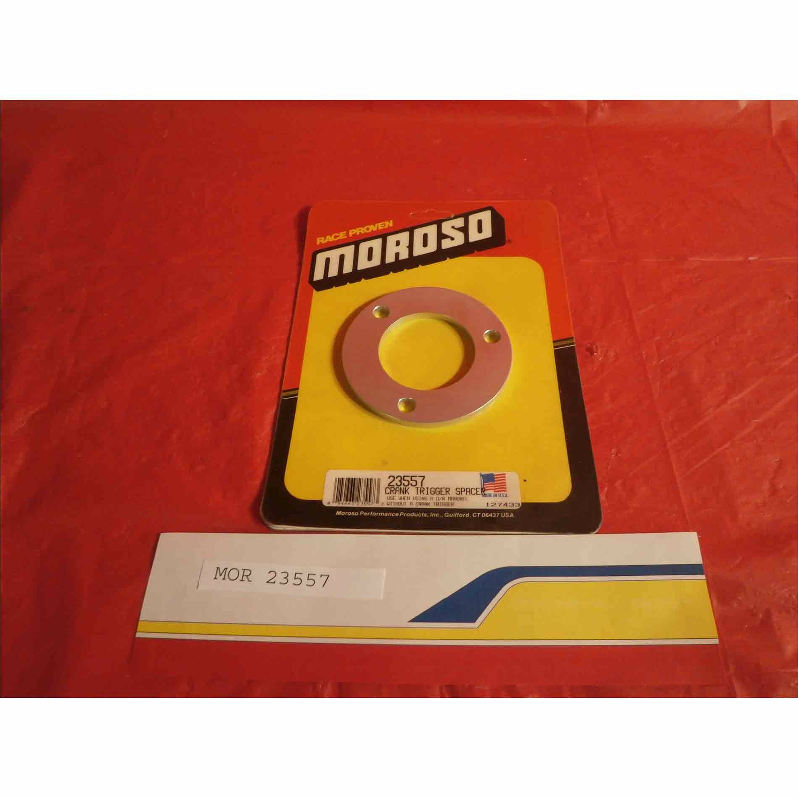 Moroso 23557 Pulley Spacer Crank Trigger eBay