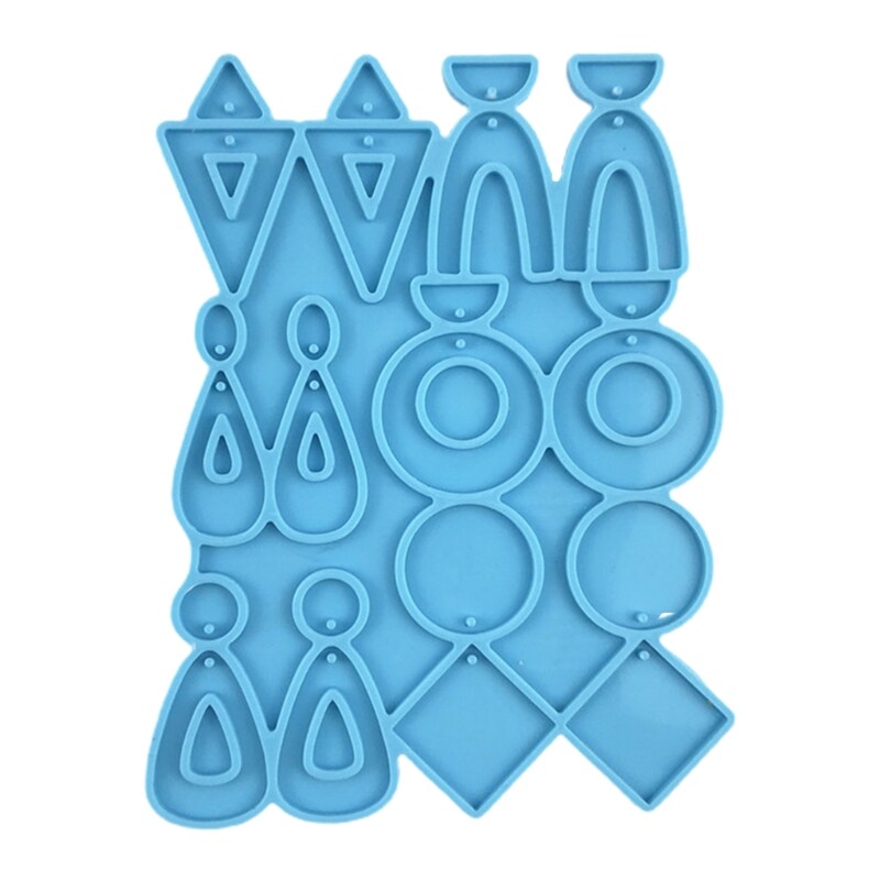 UV Crystal Resin Epoxy Mold for DIY Jewelry Necklace Making