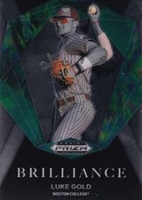2022 Panini Prizm Draft Picks Brilliance Card #BR-LG Luke Gold 