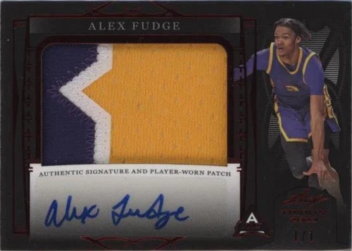 2022-23 Leaf Trinity - Alex Fudge #PA-AF1