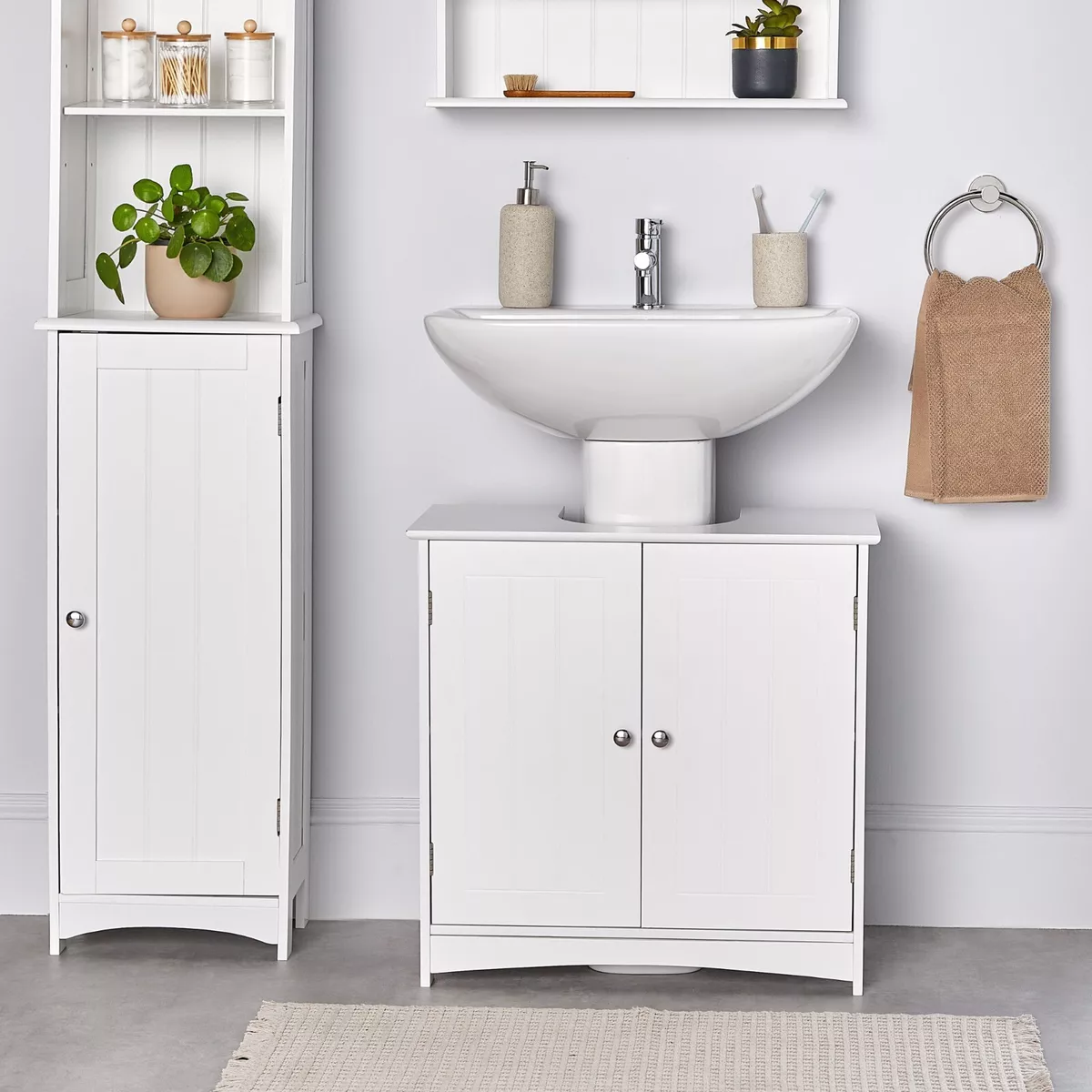 Under sink sale bathroom cabinet b&m