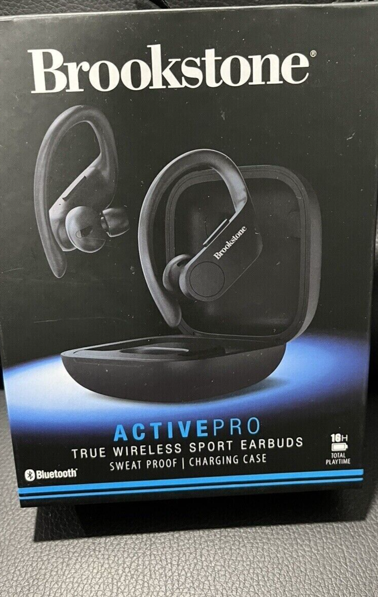 BROOKSTONE ACTIVEPRO TRUE WIRELESS SPORT EARBUDS