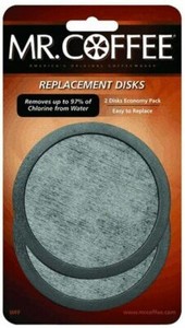 Mr. Coffee Water Filter Replacement Disc Pack of 2 # WFFPDQ-10  NEW