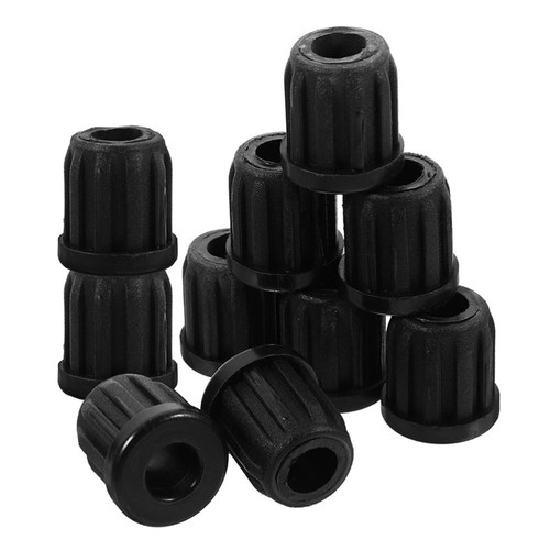 30 Pcs Universal Wheel Rubber Sleeve Caster Stem Socket Inserts Rod