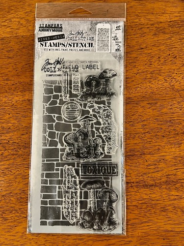 Tim Holtz Stamper's Anonymous Stempel & Schablonen Set, Wählen Sie Ihre STILE - Bild 11 von 38