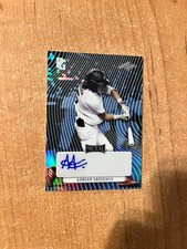 2023 Leaf Perfect Game - Adrian Areizaga - Platinum Prismatic Metal Auto #d 2/2