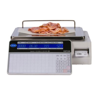 Globe GSP30B 30-Pound Price Computing Label Printing Scale