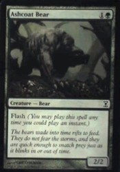 Ashcoat Bear #190 Time Spiral MTG
