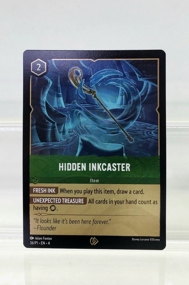 Hidden Inkcaster 36 Disney Lorcana Promo Cards for sale | eBay