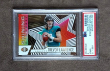 2021 Illusions Trevor Lawrence RC Shining Stars Rookie Card #SS-11 PSA 9 Mint