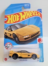 Hot Wheels 2022 HW J-Imports 6/10 '90 Acura NSX  Yellow