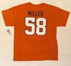 Denver Broncos #58 Von Miller Men's T-Shirt Orange Size L  Tee ~ 100% Cotton New — photo 2